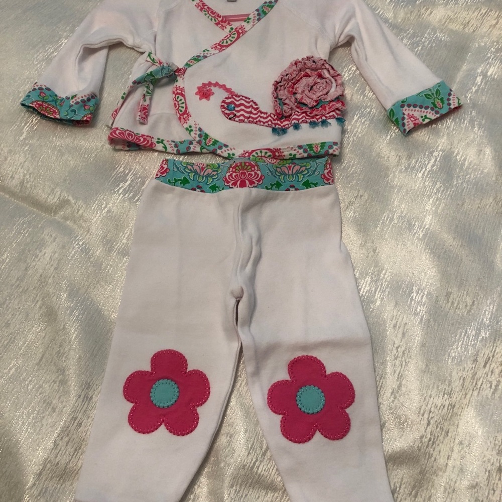 Mud pie 2 piece outfit